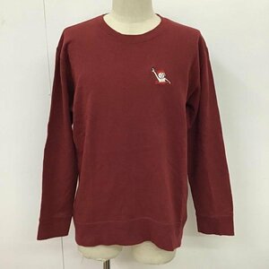 United Athle XL ユナイテッドアスレ トレーナー 長袖 Sweat Sweatshirt えんじ / ワインレッド / 10097080