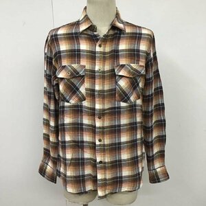 ONBOARD M オンボード シャツ、ブラウス 長袖 チェック長袖シャツ 長袖カットソー カジュアルシャツ Shirt Blouse 10096626