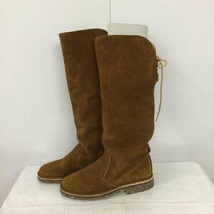 USED 表記無し 古着 ブーツ ロングブーツ スウェード F36 Boots Long Boots キャメル / キャメル / 10093228