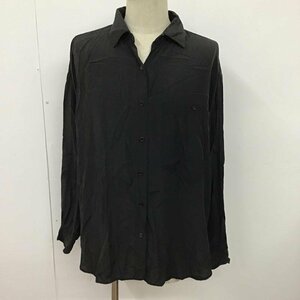 USED 表記無し 古着 シャツ、ブラウス 長袖 kikomo Shirt Blouse 黒 / ブラック / 10097051