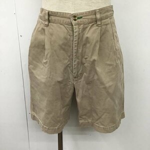 TOMMY HILFIGER M トミーヒルフィガー パンツ ショートパンツ 0686770-6078 ハーフパンツ タック入り ベージュ / ベージュ / 10098718