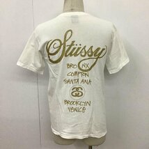 STUSSY S ステューシー Tシャツ 半袖 T Shirt 白 / ホワイト / 10097394_画像2