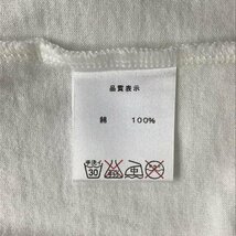 USED 表記無し 古着 Tシャツ 半袖 半袖カットソー プリントTシャツ クルーネックカットソー T Shirt 白 / ホワイト / 10097853_画像9