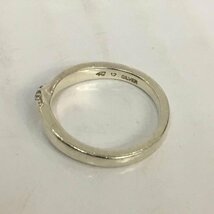 4℃ 表記無し ヨンドシー アクセサリー 指輪 シルバー ジルコニア 8号 Accessory Ring 銀 / シルバー / 10061445_画像5