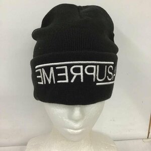 Supreme 表記無し シュプリーム 帽子 ニット帽 USA Beanie 21FW Knit Cap、Knit Hat Beanie 黒 / ブラック / 10101990