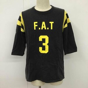 FAT 表記無し エフエイティー Tシャツ 半袖 半袖カットソー プリントTシャツ クルーネックカットソー T Shirt 10101918