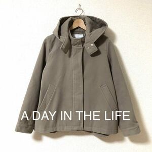 A DAY IN THE LIFE メルトン フードジャケット　ユナイテッドアロ