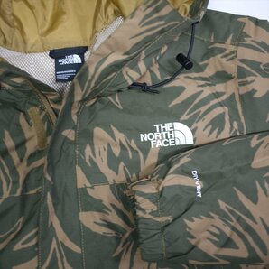 US限定新品 ノースフェイス 防水透湿 マウンテンパーカー(L)緑ブラウン柄 THE NORTH FACE ANTORA ナイロンジャケット 日本未発売/ta2の画像8