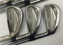 2728/EPON/エポン/SUS316/アイアン/限定400セットのノーメッキ仕様/5番～PW/6本セット/N.S.プロ モーダス3レッド ツアー120/硬さR_画像2