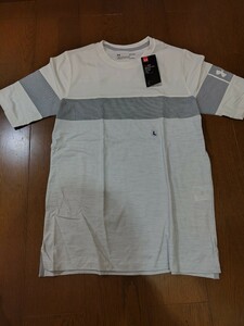 新品未使用タグ付 アンダーアーマ 半袖Tシャツ LG 白 レターパックライト370円