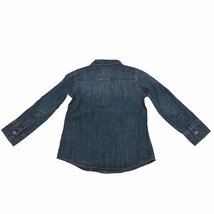 A719●新品タグ付き●Levi's　リーバイス●デニムシャツ●子ども用　キッズサイズ　3歳～4歳　3Y～4Y 96～104cm_画像2