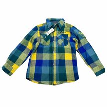 A719●新品タグ付き●Levi's　リーバイス●チェック　厚手　ネルシャツ●　子ども用　キッズサイズ　3歳～4歳　3Y～4Y 96～104cm_画像5