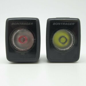 BONTRAGER ボントレガー フロントライト ION 200RT / リアライト FLARE RT 自転車用 LEDライト 前後セット【 中古品 / 美品 】