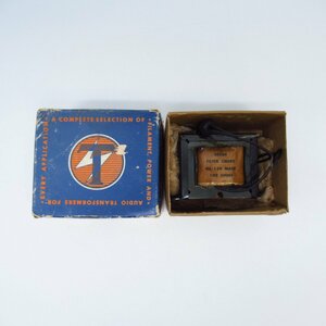 THORDARSON　20C64 チョークコイル　オーディオ 4H 130 MADC 100 OHMS FILTER CHOKE 【箱付き】