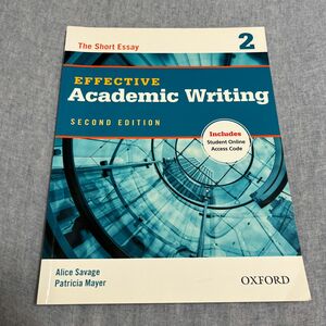 Effective Academic Writing: 2nd Edition Level 2