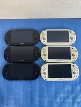 ソニー SONY PSVITA PCH-2000 本体　まとめて6台_画像1