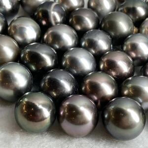 大量!!●南洋黒蝶真珠40点おまとめ● d 100g/500ct 11.0-12.5mm pearl パール 南洋黒蝶 アコヤ 淡水 ジュエリー jewelry 裸石