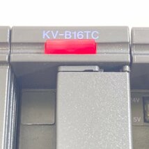 KV-B16TC KV-8000 シリーズ 16点 ネジ端子台 トランジスタ(シンク) キーエンス PLC_画像3