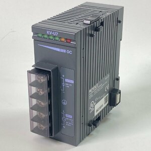 KV-U7 KV-5000/3000 シリーズ AC電源ユニット 出力電流1.8A キーエンス PLC