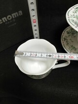 CS12114.【未使用】renoma レノマ　カップ ソーサー　ペア 2客 花柄 洋食器 箱付き/80_画像7