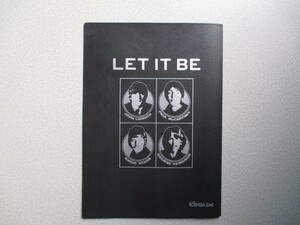 ◆ THE BEATLES / LET IT BE ファイル　(TOSHIBA EMI) ◆