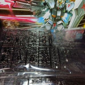 【ジャンク】 機動戦士ガンダム HG νガンダム クロームシルバーコーティング 未組立品