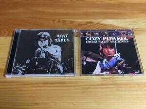 ★COZY POWELL レインボー　『BEST OF THE TAPES＋DRUM SOLO ARCHIVES（DVDR）』コージー・パウエル　RAINBOW WHITESNAKE MICHAEL SCHENKER