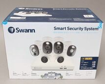 100円～ 未使用 Swann スワン セキュリティカメラ SWDVK-85680W4WL2D-JP 4K DVRレコーダー 2TB搭載 カメラ6台 防犯 ＃120※133/b.b_画像6