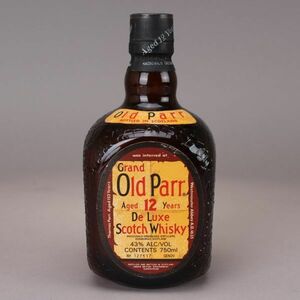 100円～ 未開栓 Grand Old Parr De Luxe オールドパー スコッチウイスキー 12年 750ml 43% 古酒 お酒 アルコール ヴィンテージ #60※156