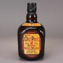 100円～ 未開栓 Grand Old Parr De Luxe オールドパー スコッチウイスキー 12年 750ml 43% 古酒 お酒 アルコール ヴィンテージ #60※156_画像1