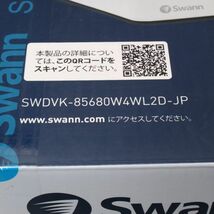 100円～ 未使用 Swann スワン セキュリティカメラ SWDVK-85680W4WL2D-JP 4K DVRレコーダー 2TB搭載 カメラ6台 防犯 ＃120※133/b.b_画像9