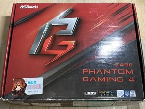 ASRock Z490 Phantom Gaming 4 LGA1200 マザーボード ATX Intel 第10世代