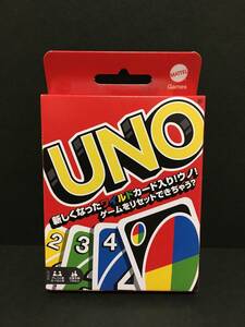 マテル　UNO/ウノ☆彡　カードゲーム　ワイルドカード入り☆　CARD GAME　新品未開封品