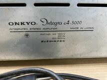 ONKYO オンキョー プリメインアンプ Integra cA-5000 _画像9