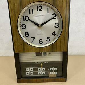 SEIKO SONOLA セイコー TRANSISTOR CLOCK アンティーク 時計 レトロ 振り子時計 掛時計の画像1