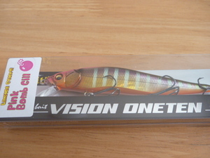 新品 メガバス Megabass ビジョン ワンテン VISION ONETEN 110 限定カラー PS.Kizu Limited Color SP-C GG PINK BOMB GILL