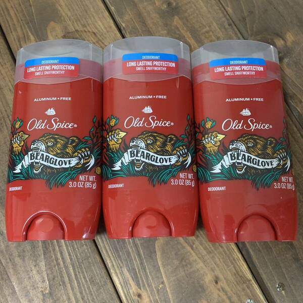 新品　Old Spice オールドスパイス ベアグローブ　3本　セット