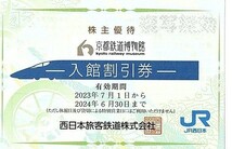 即決！京都鉄道博物館　入館割引券　株主優待券　ミニレター（６３円）可　複数あり　JR西日本_画像1