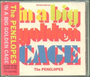 ■ポルスプエスト(The PENELOPES/渡辺達彦)■オリジナル・アルバム■「In A Big Golden Cage」■品番:STAP-0310■1993/02/10発売■帯付き■