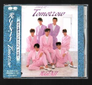 ■光GENJI(ゲンジ)■初のベスト■「ふりかえって…Tomorrow」■♪STAR LIGHT/ガラスの十代/パラダイス銀河♪■1990/1/31発売■帯付■美品■