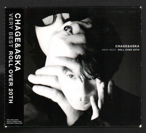 ■CHAGE＆ASKA■ベスト(2枚組)■「VERY BEST ROLL OVER 20TH」■♪SAY YES♪YAH×3♪万里の河♪男と女♪■TOCT-24301/2■1999/12/16発売■