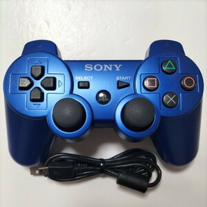 【分解清掃】【誤作動対策済】PS3 プレステ3 DUALSHOCK3 SONY コントローラー 純正品　 動作確認済み　メンテナンス済　1649