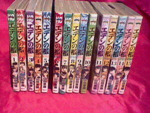 エデンの檻 全21巻セット 山田恵庸 13巻はレンタル落ちコミック 初版は18冊