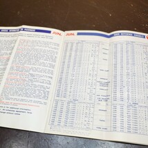 昭和レトロ/日本航空/国際線/時刻表/1967年6月/JAL/TIMETABLES・FARES・RATES/当時物_画像5