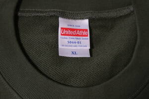 新品未使用品 UnitedAthle ユナイテッドアスレ 10.0オンス クルーネックスウェット 5044-01 XLサイズ ライトオリーブカラー 