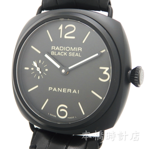 [ б/у ] Panerai PANERAI Radiomir черный наклейка CERAMICA PAM00292 производитель Complete сервис завершено 