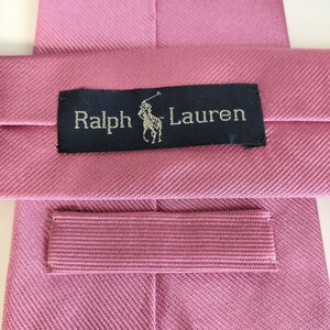 RALPH LAUREN（ ラルフローレン)ピンクのネクタイ