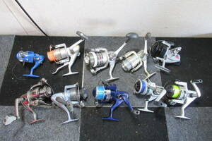 棚4.B958 リール　DAIWA、ZEG、DUALA SPIN、Kaiser Spin- ZG　、TRY SPIN 、ViTS、 まとめ10点セット