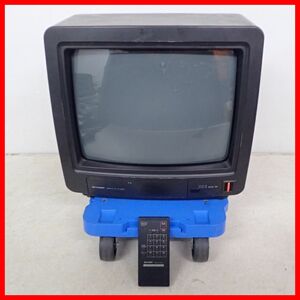 ◇SHARP カラーテレビジョン受信機 CZ-880D-BK-A モニター シャープ リモコン付 ジャンク【40