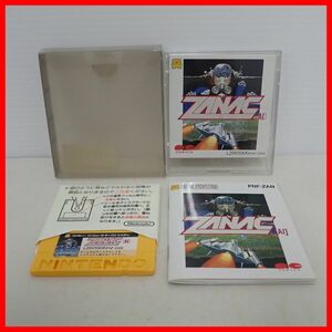 ◇動作保証品 FC ファミコン ディスクシステム ZANAC ザナック PONY ポニー 箱説付【PP